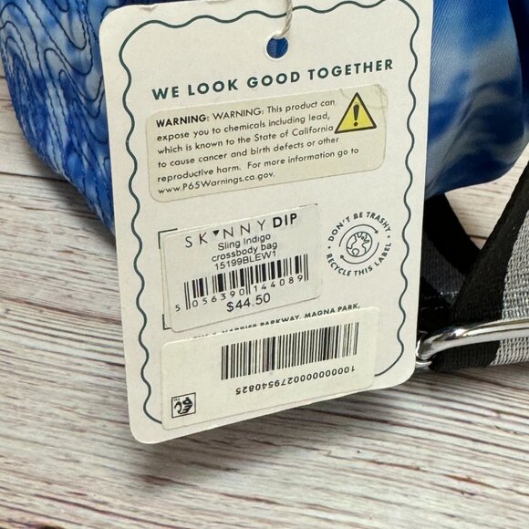 Skinnydip London Sling Indigo Crossbody Bag - Picture 3 of 3